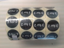 3 for 2 promo Sticker